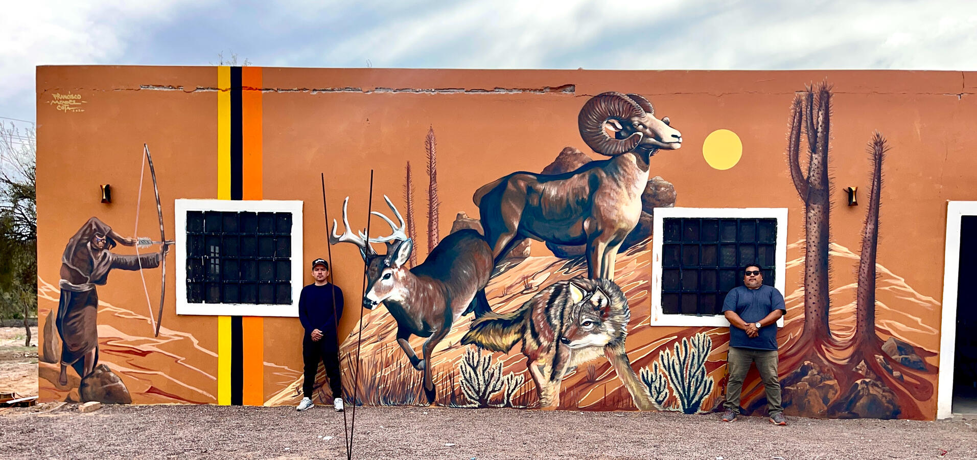 MURAL EN RANCHO POZO COYOTE